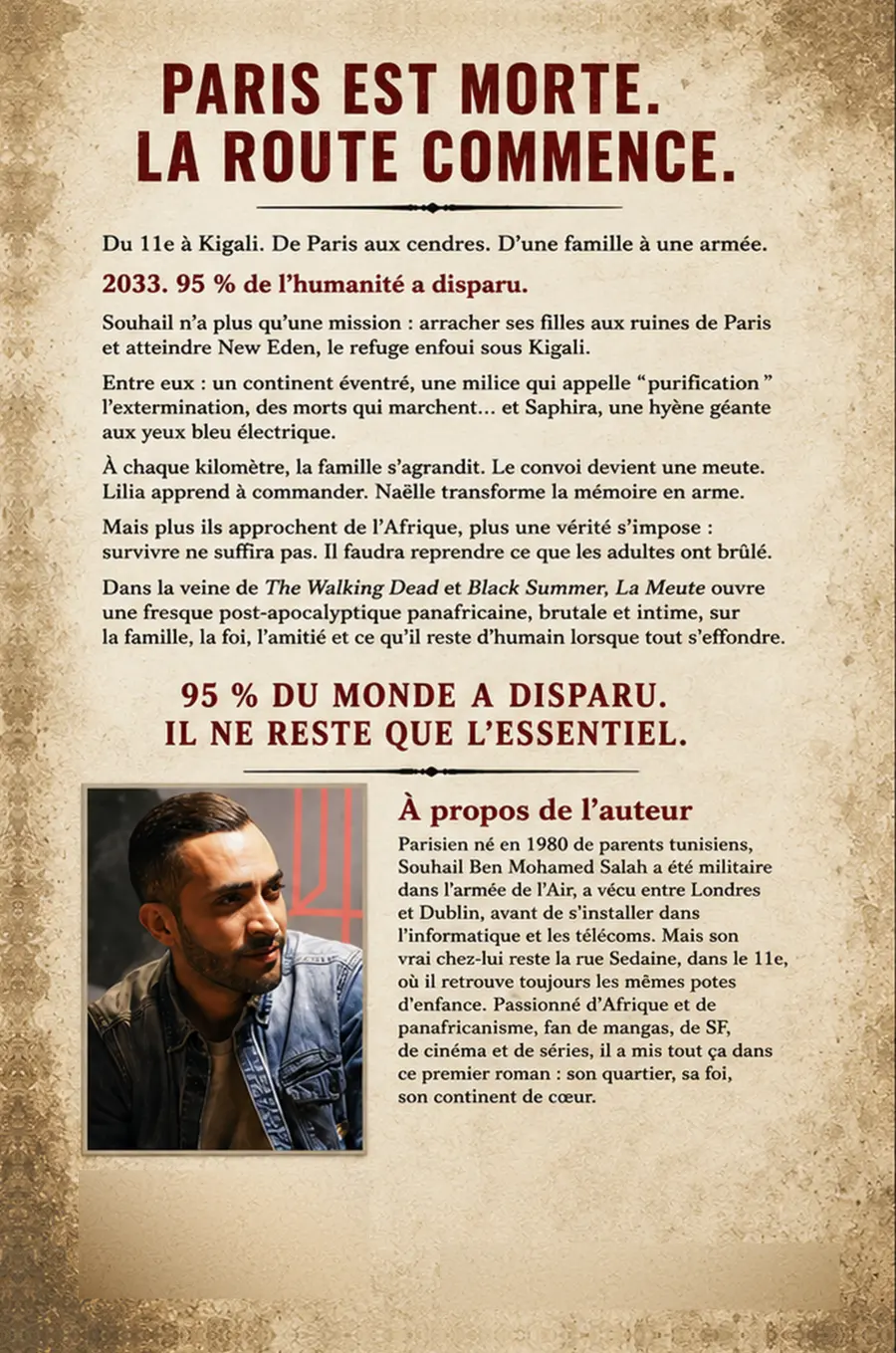 Quatrième de couverture du tome I